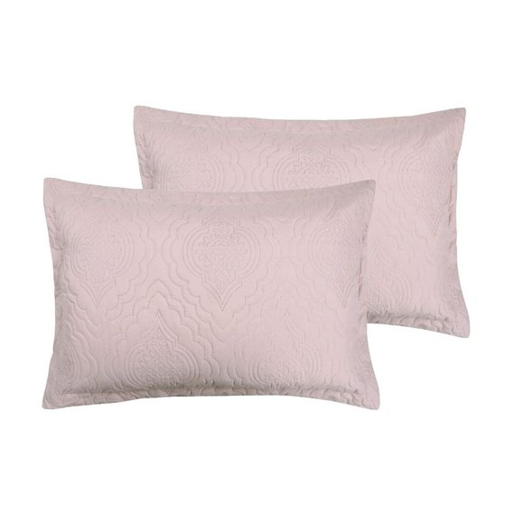 Solid Embossed Pinsonic Coverlet Bedspread Soft 3 Piece Summer Quilt Set - Picture 4 of 5